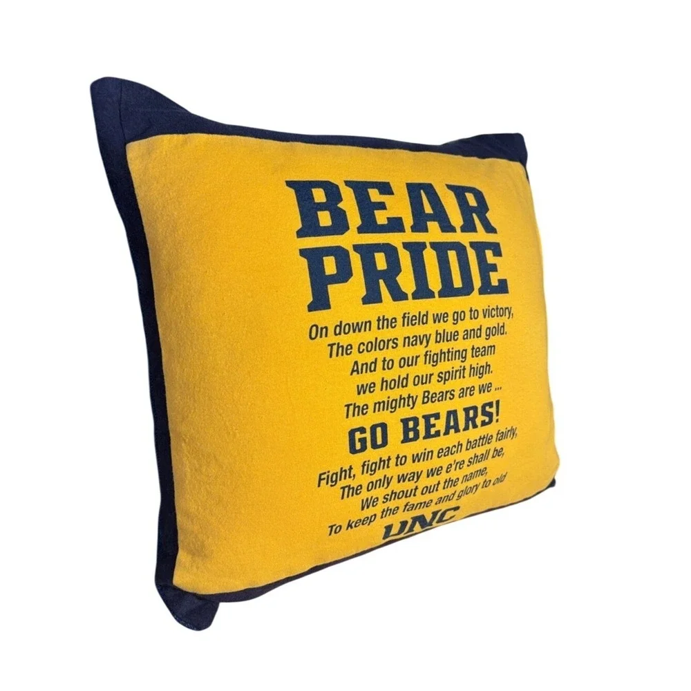 Handmade University North Carolina UNC Bear Pride College Accent Pillow GIFT 16
